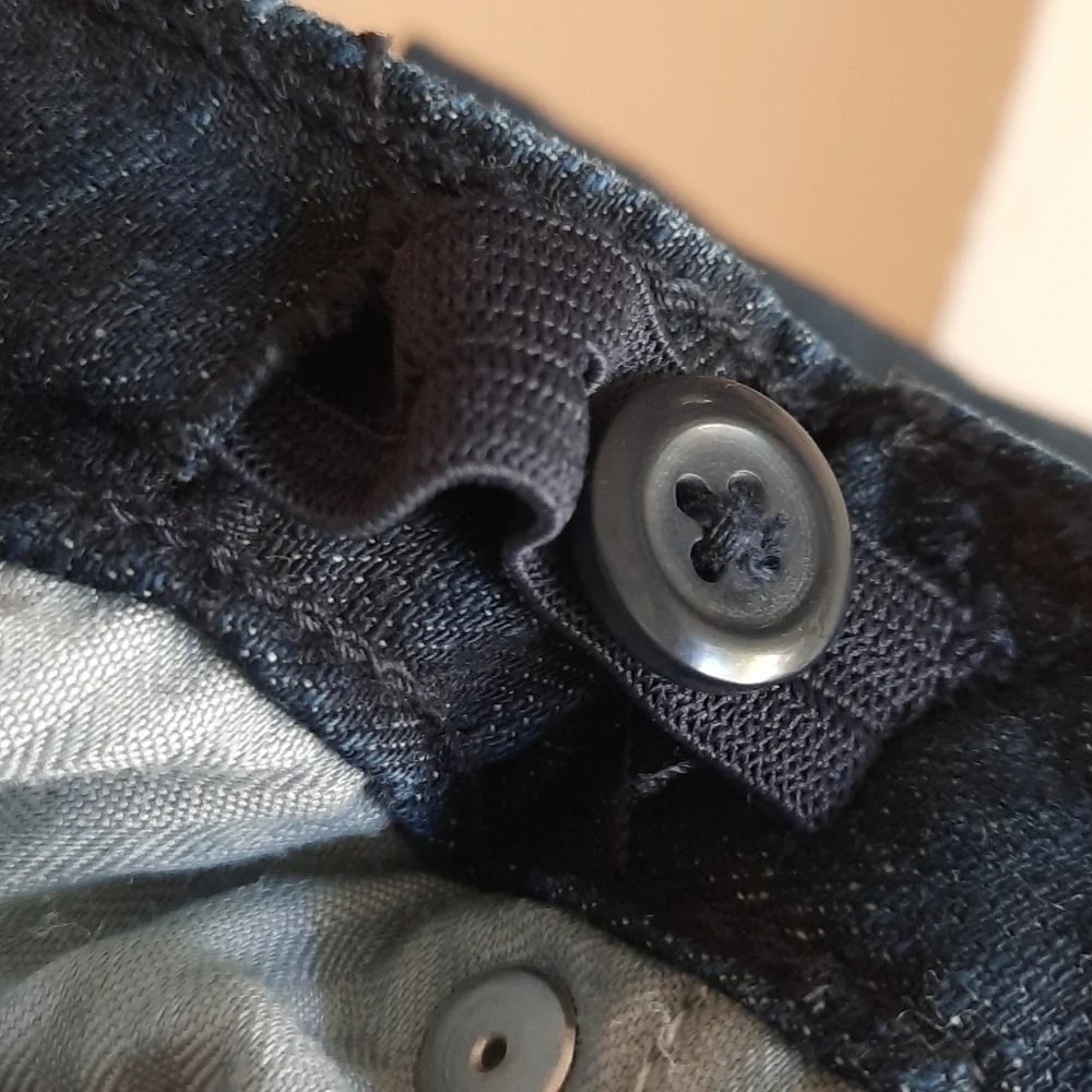 Gap Kids 12 Slim Super Skinny Denim Jeans Dark Wash Blue